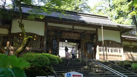 Eiheiji Temple in Fukui. Stock Footage 115487657