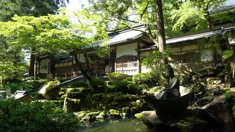 Eiheiji Temple in Fukui. Stock Footage 115487948