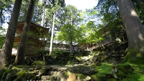 Eiheiji Temple in Fukui. Stock Footage 115488013