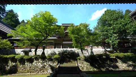 Eiheiji Temple in Fukui. Stock Footage 115488370