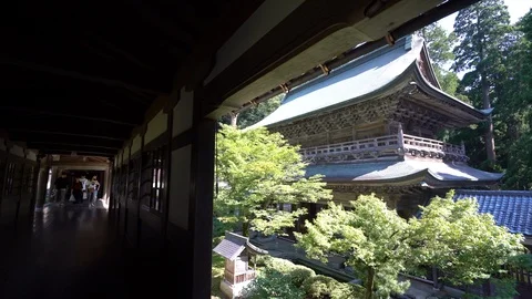 Eiheiji Temple in Fukui. Stock Footage 115488485