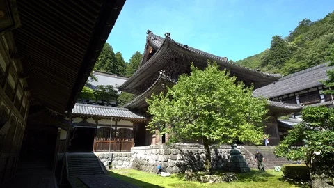 Eiheiji Temple in Fukui. Stock Footage 115488552