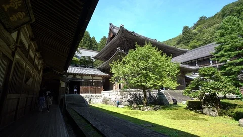 Eiheiji Temple in Fukui. Stock Footage 115488561