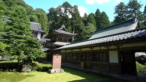 Eiheiji Temple in Fukui. Stock Footage 115488575