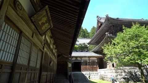 Eiheiji Temple in Fukui. Stock Footage 115488577
