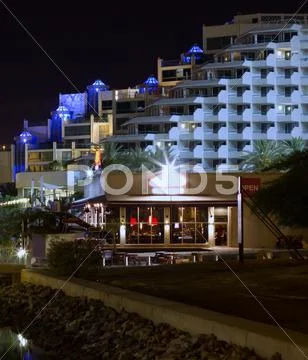 Eilat hotels Stock Photos