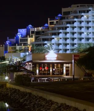 Eilat hotels Stock Photos