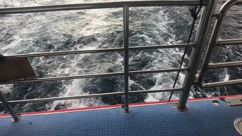 Eilat, Israel - bubbling water from engine operation 動画素材 132925958