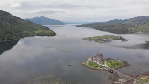 Eilean Donan Castle 1 Stock Footage 214266262