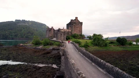 Eilean Donan Castle 16 Stock Footage 258469993