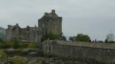 Eilean Donan Castle Stock Footage 56729317
