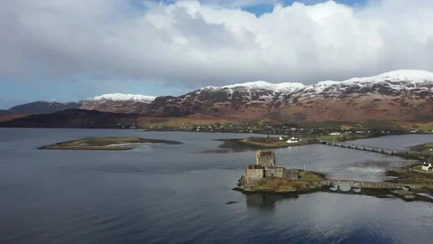Eilean donan Castle Stockbeeldmateriaal 142457598