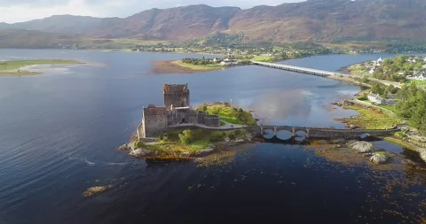 Eilean Donan Castle Stock Footage 149196644