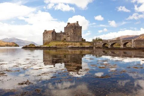 Eilean donan castle, highland scotland Stock Photos