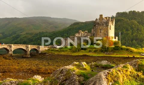Eilean donan castle, scotland Stock Photos