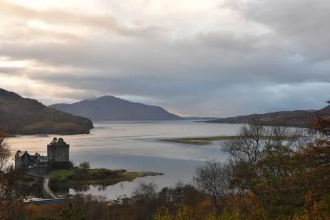 Eilean donan view Stock Photos