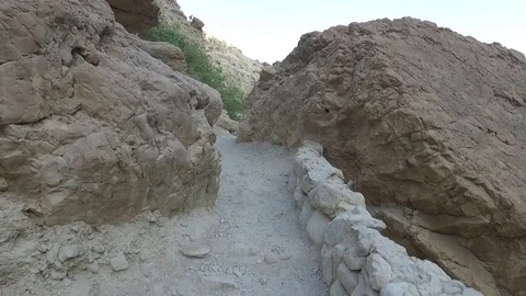 Ein Gedi Hike 3 動画素材 78682000