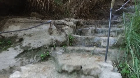 Ein Gedi Hike Stock Footage 78681999