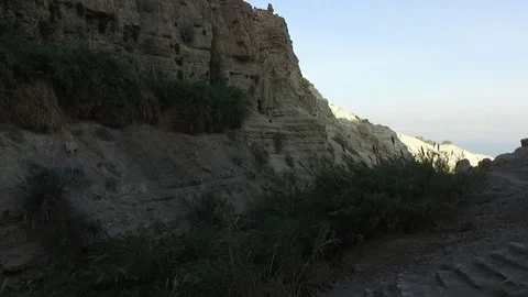 Ein Gedi Pan 2 Stock Footage 78688025