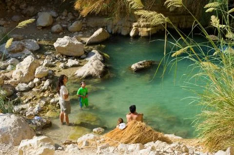 Ein Gedi Foto stock