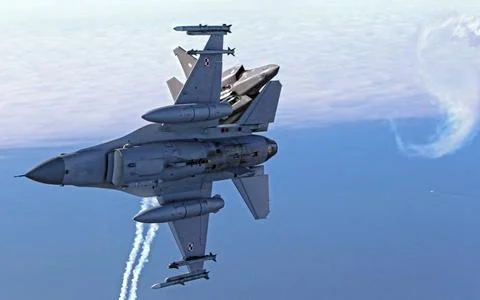  Ein Kampfflugzeug vom Typ Lockheed Martin F-35A Lightning II der niederlä.. Stock Photos