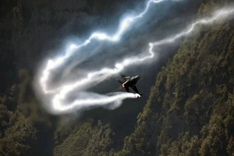  Ein Kampfflugzeug vom Typ Lockheed Martin F-16 Fighting Falcon der belgis... Fotos de archivo