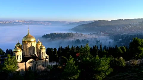 Ein Kerem cloud inversion Stock Footage 151445143