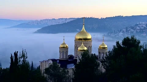 Ein Kerem cloud inversion Stock Footage 151461882