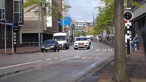 Eindhoven Slow Motion Stock Footage 81234511