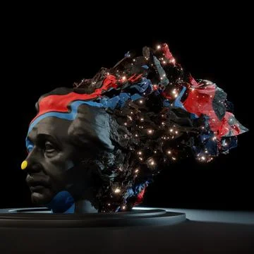 Einstein Superhead (Einstein 415263) Stock Illustration