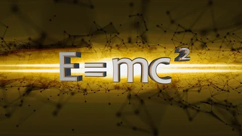 Einstein's theory of relativity. Modern science and technology. 103. Video stock 101237785