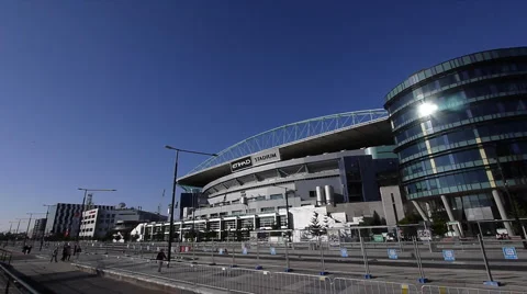 Eithad Stadium / Telstra Dome Angled Shot Wide 05 Video stock 3560609