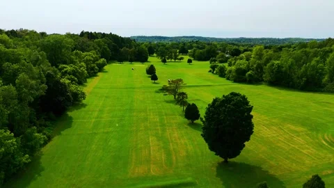 Either Side - Lyndon Golf Course - Syracuse, NY Video stock 336517379