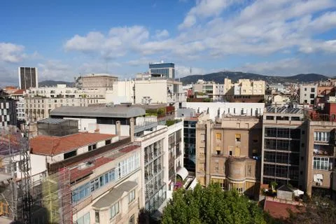 Eixample District of Barcelona Fotos de archivo