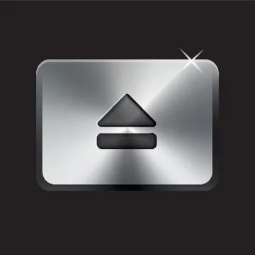 Eject Button Stock Illustration