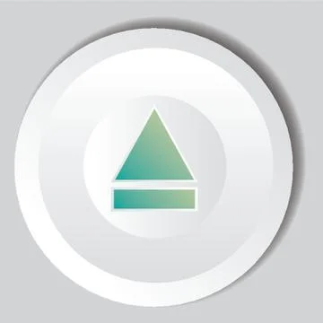Eject Button Stock Illustration