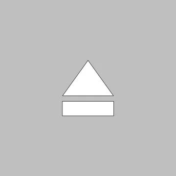 Eject computer symbol Stock Illustration