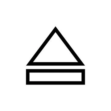 Eject Icon Stock Illustration