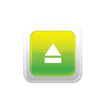 Eject icon web Stock Illustration