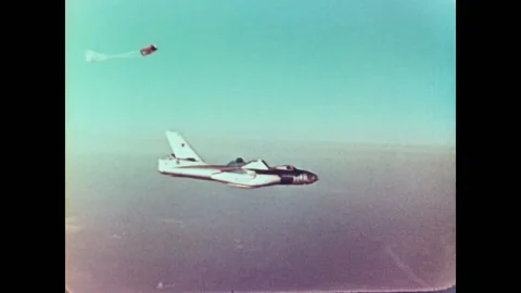 Ejection of the spacesuit. Preparing for a space flight Stock Footage 162481597