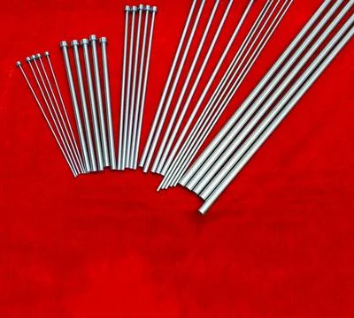 Ejector pins for injection mold(tooling) Stock Photos