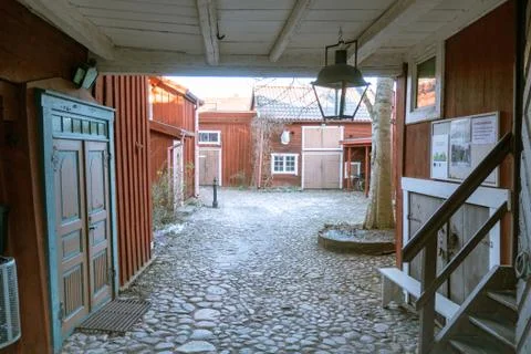 Eksjo town Stock Photos