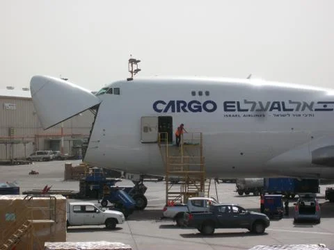 EL AL CARGO Stock Photos