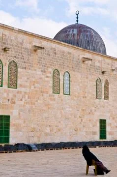El Aqsa mosque Stock Photos