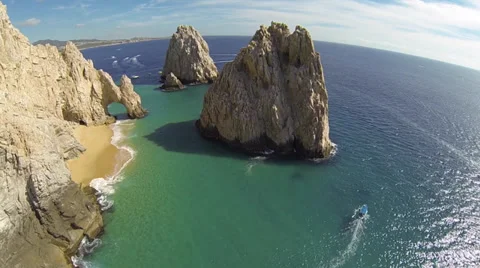 El Arco de Cabo / The Arch of Cabo 스톡 동영상 38227146