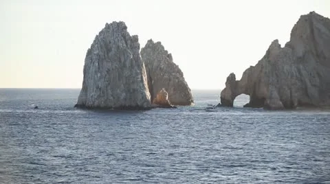 El Arco de Cabo San Lucas Video stock 20797760