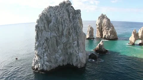 El arco, los cabos baja california sur lands end mexico Stock Footage