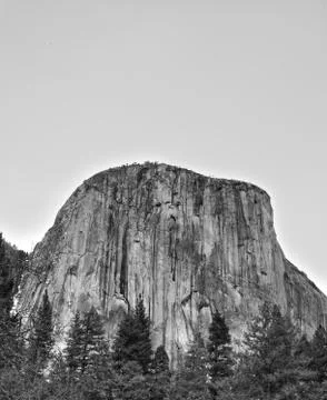 El capitan black white Stock Photos