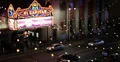 El Capitan Disney Theatre Walk of Fame Hollywood Boulevard Car Traffic Night Lit 4k or 4k+ Resolution