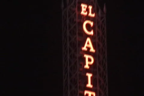 El Capitan sign 動画素材 589196